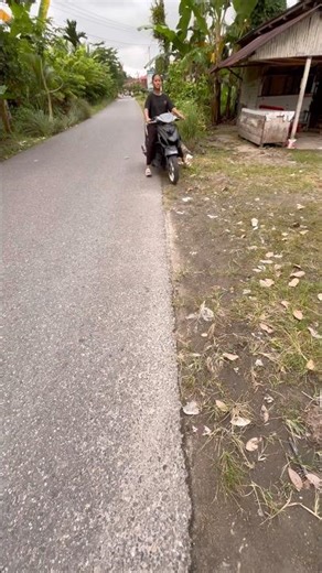 Baru smp udah pake motor racing