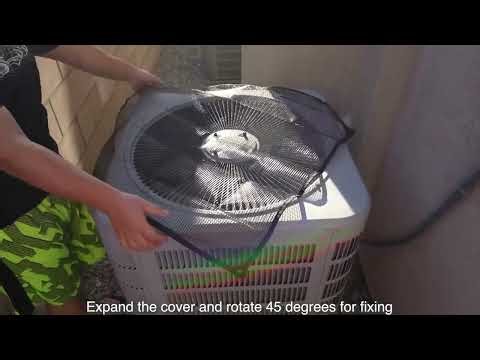 Air Conditioner Cover Installation