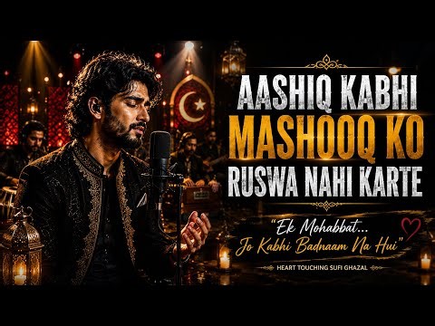 Aashiq Kabhi Mashooq Ko Ruswa Nahi Karte | Heart Touching Urdu Sufi Ghazal 2026 | Soulful Session