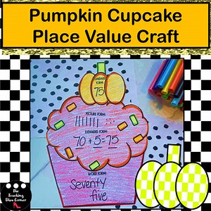 Fall Math Place Value Craft