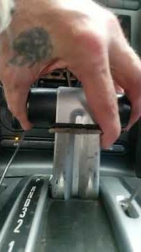 Key stuck in ignition, gearshift stuck in park 05' Mustang conv. Base model