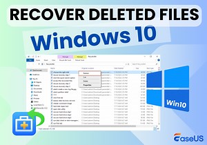Recover Deleted Files Windows 10 | Top 8 Recovery Plans