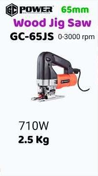GC Power GC-65JS 710W 65mm Wood Jig Saw Machine
