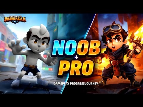 From Noob to Pro 💥 | My Brawlhalla Gameplay Progress Journey!