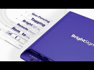 BrightSign Mediaplayer XT3 Serie