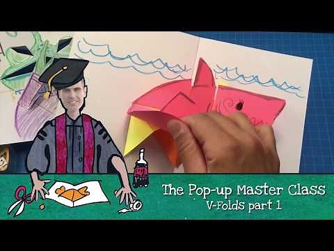 Pop-Up Master Class with Matthew Reinhart: V-Folds Part 1
