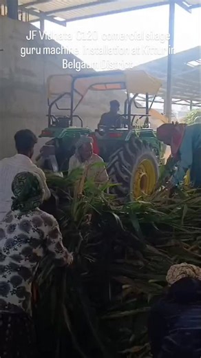 Impact Technologies on Instagram: "Vidhata JF silage Guru Commercial chaff cutter tractor operated 70 HP tractor capacity upto 10 tonne hour with inbuilt blade sharpening (Auto sharpening) with 4 mm to 33 mm chopping size let customer choice chopping very useful for Napier,Maize and sugar cane all crops available even dry"