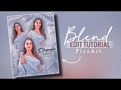 Blend edit tutorial PicsArt 🍥 | Fanedit tutorial PicsArt