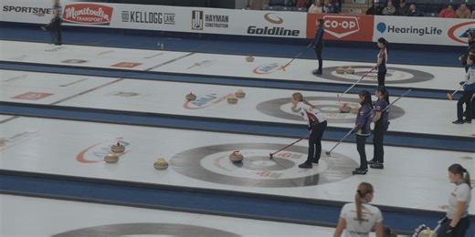 World’s top curlers hit the ice for the Grand Slam of Curling at the Tahoe Blue Event Center