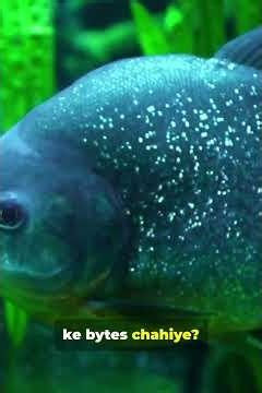 This Amazon Fish Eats Trees (And Has Lip Teeth!) (Hindi) #shorts