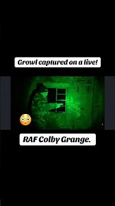 Amazing ghost evidence captured on a live paranormal investigation. Haunted RAF Colby Grange.