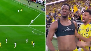 Jhon Duran scores insane solo goal for Al Nassr after humiliating several Al Ahli defenders