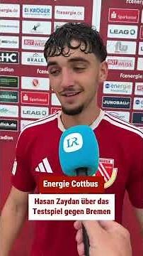 Energie Cottbus – Hasan Zaydan dreams of his second division debut