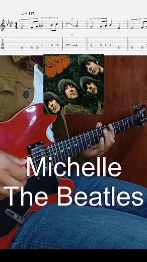 Michelle de The Beatles: Solo de Guitarra y Tabs