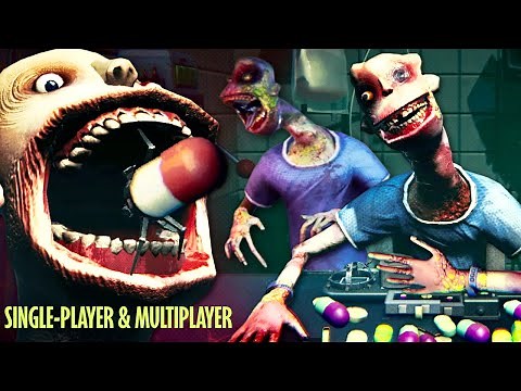 SIDE EFFECTS [Full Game] - Medical Trial Russian Roulette Body Horror! [Solo & 4 Player Multiplayer]