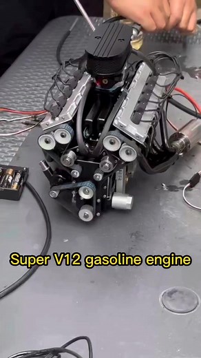 14K views · 244 reactions | What would you put it in? 樂 #thescailtrail Mini Super V12 gasoline engine #enginediyshop #V12 #engine #12cylinder #enginemodel #miniv12 #miniengine #engineer #engineering #enginepower #enginesound #fypage | The Scale Trail | Facebook