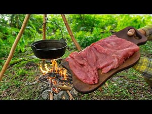 Lost in the Forest: The Most Satisfying Campfire Meal!