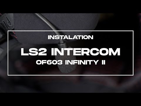 LS2 INTERCOM 4X - How to install on INFINITY II