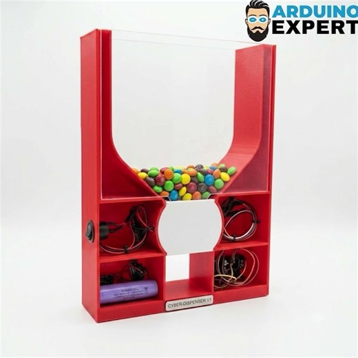 Smart Candy Dispenser Prototype | ESP32 + 3D Printing + Embedded Electronics