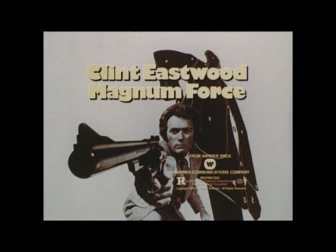 Magnum Force 1973 High Definition 60 sec TV Commercial Trailer Clint Eastwood Hal Holbrook