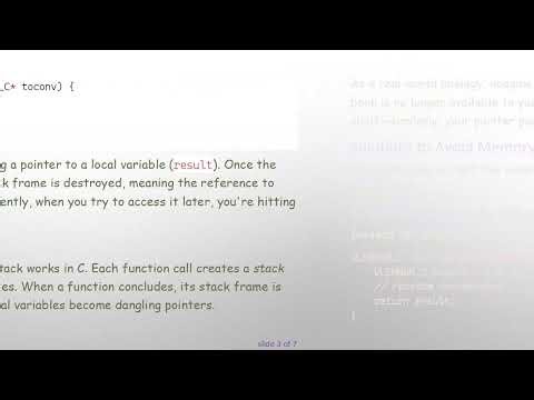 Fixing Memory Read Violations in Your C Struct Pointers