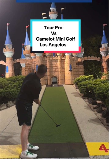 Tour Pro Mini Golf vs Camelot in Anaheim