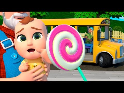 Uh-Oh! Baby’s Crying on the Bus | Newborn Nursery Rhymes & Kids Song