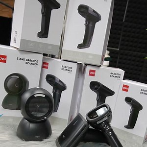 Deli เครื่องสแกนบาร์โค้ด 1D/2D/QR เครื่องสแกนบาร์โค้ดแบบตั้งโต๊ะ เครื่องอ่านบาร์โค้ด รองรับ CMOS ตอบสนองไว พอร์ต USB Barcode Scanner | Lazada.co.th