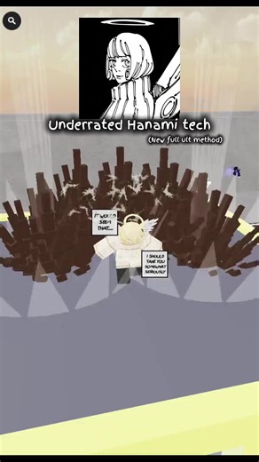 Love hate Hanami #jjs #roblox #viral #fyp #funny | hanami ult tech