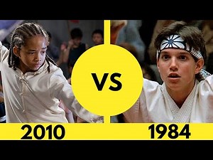 "THE KARATE KID" 1985 VS 2010 Final Fight Movie Clips