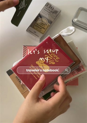 Setting Up My Traveler's Notebook for Adventures