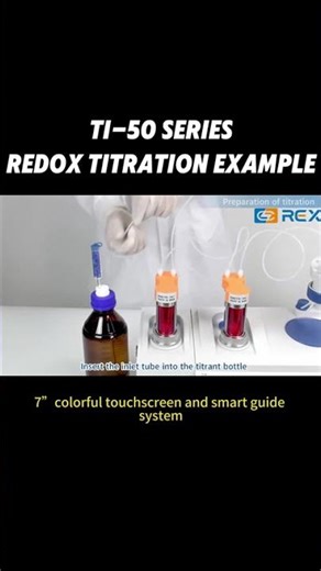 Ti-50 Series Redox titration example