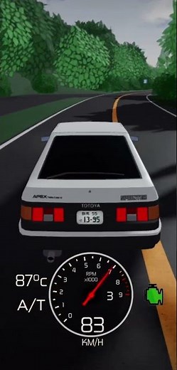 Gutter run in initial d touge legends