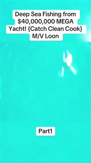 Deep Sea Fishing from $40,000,000 MEGA Yacht! {Catch Clean Cook} MV Loon part1 #fishing #fishtok #fish | Deermeat for Dinnerclip