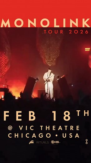Monolink has been rolling through Europe on The Beauty of It All Tour and he brings the high energy and good vibes to the Vic on feb 18! Get your tickets today: bit.ly/monolink-chi | The Vic Theatre