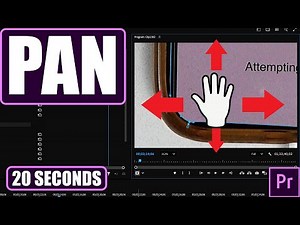 How to PAN in Premiere Pro