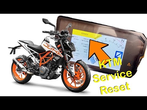 KTM Duke Service Reset. How To Reset Service Light on Various KTM Models, Duke 125/Duke 390/Duke 890