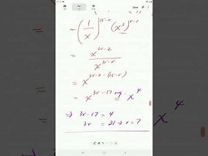 The Binomial Theorem Examples 31