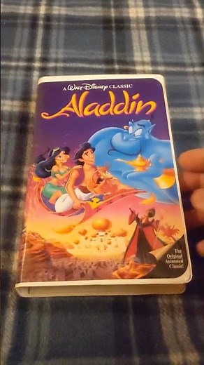 POV It's 1993 and the new Aladdin VHS just dropped #aladdin #disney #vhs #nostalgia #classic #90s