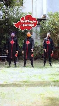 First Day in AKATSUKI! #naruto #boruto #pain #itachi #tobi #obito #akatsuki