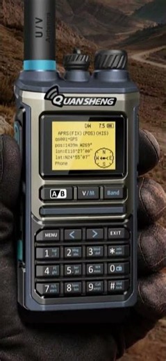 NEW - Quansheng UV-K10 VHF UHF SSB Bluetooth Aprs Bluetooth GPS