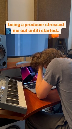 i used to grind so hard and not do anything else besides make music.. and i was stressed and anxious super often. once i allowed myself to do other things and enjoy other parts of life, my mental state became consistently better. there’s a time and place for working super hard on a project, but that’s not ALL the time. ✨ #grind #nodaysoff #producergrind #producer #musicproducer #studiogrind #musicstudio #studio #flstudio #hobbies #creatingspace #album #musicproduction | Asher Postman