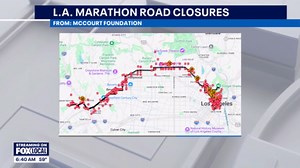LA Marathon road closures for this weekend