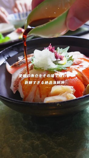 愛媛の新鮮な海鮮丼を堪能しよう
