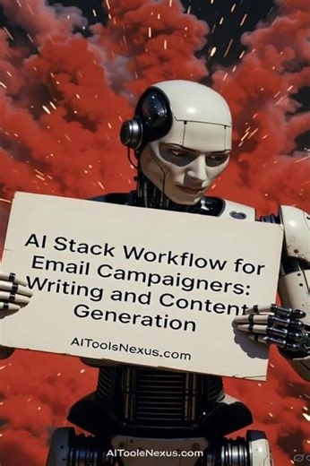AI Stack Workflow for Email Campaigners: Writing and Content Generation