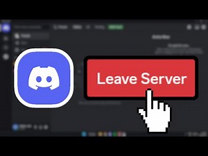 How To Leave A Discord Server (PC)