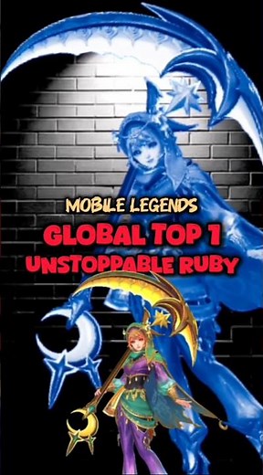 Global Top 1 Ruby Build 🔥 Unstoppable Combo | Mobile Legends Best Build & Emblem 2025 #MLBBShorts