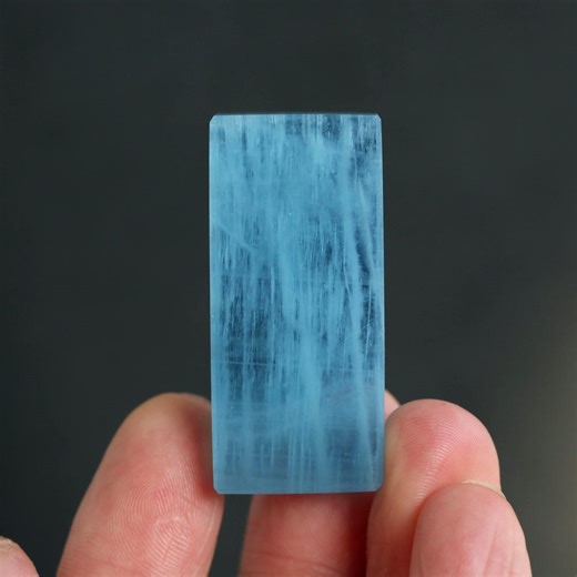 Natural Aquamarine Cuboid, Diy Crystal Jewelry 1378 - Etsy