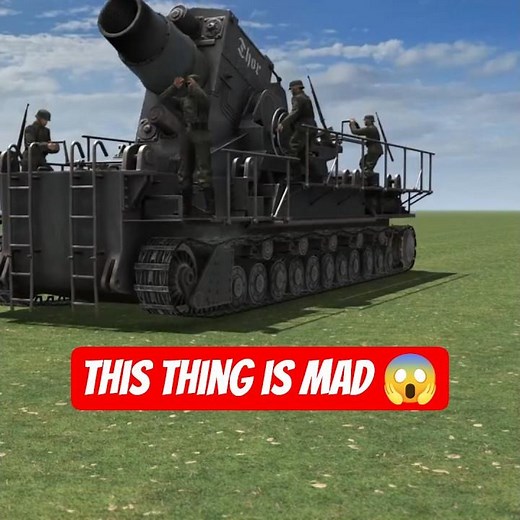 Karl-Gerät: One of the Largest Guns Ever Built 😳