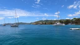 St. Thomas, USVI. Heavensight cruise ship dock in Charlotte Amelie at...